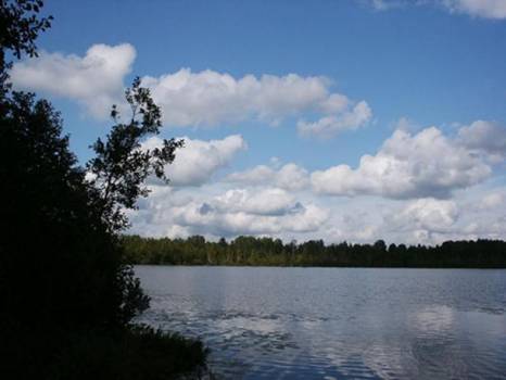 Озеро Светлояр в Воскресенском районе.