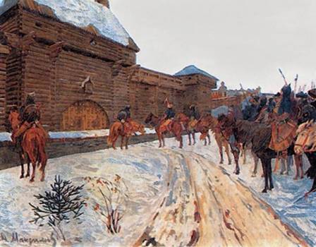 Монголы под стенами Владимира.