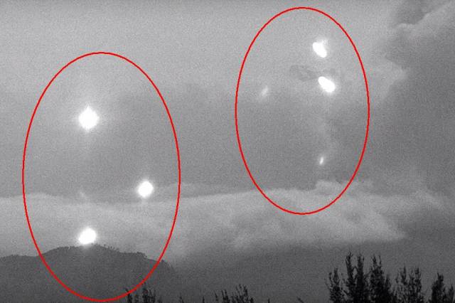 Во время извержения вулкана в Мексике наблюдали фейерверк НЛО