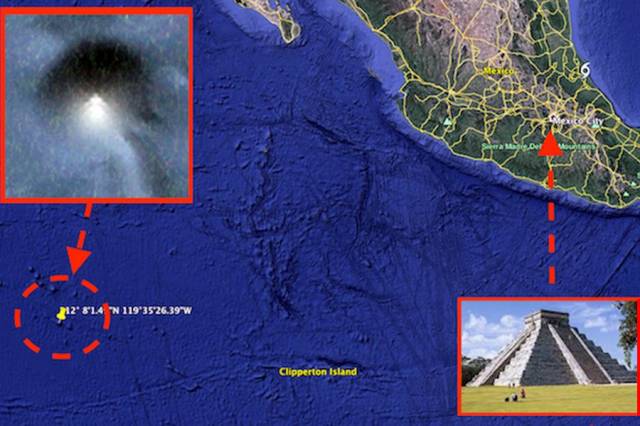Аргентинский исследователь обнаружил НЛО на дне Тихого океана