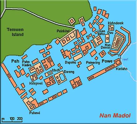 древний город Нан-Мадол