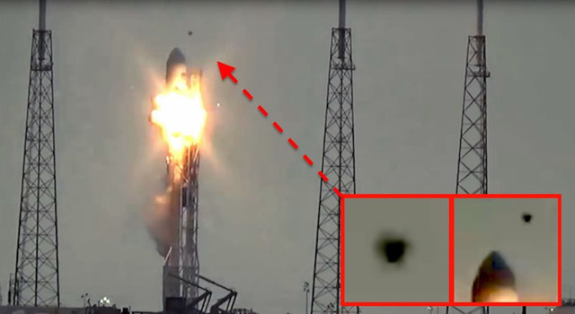 Уфолог Скотт Уоринг считает, что ракету «Falcon-9» взорвал НЛО