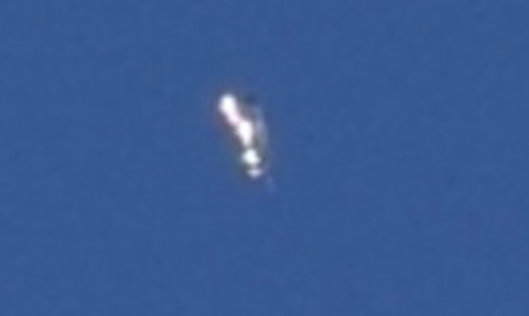 Пять металлических НЛО кружились над штатом Колорадо