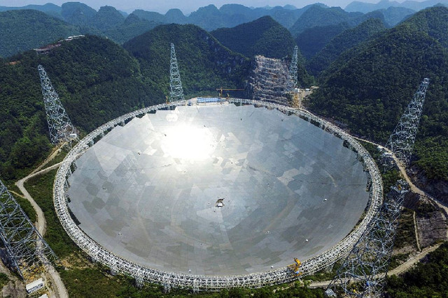 Китайский новый телескоп.