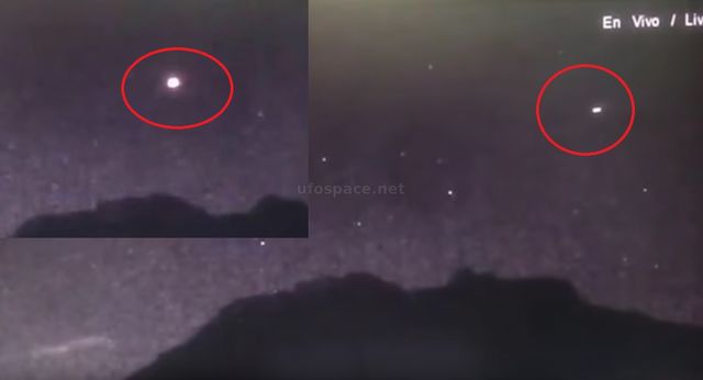 Над мексиканским вулканом Попокатепетль пролетел шарообразный НЛО
