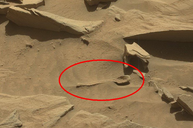 На Марсе обнаружил человеческую ложку