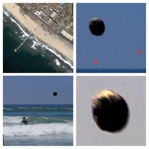НЛО-орб с калифорнийского пляжа 1 фото