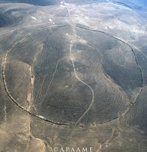 Огромные каменные круги в Иордании