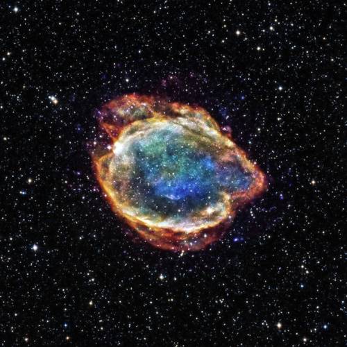 Сверхновая G299 в созвездии Мухи