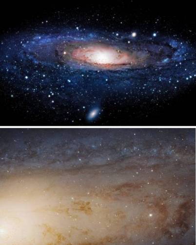 Самый детализированный снимок галактики Андромеды